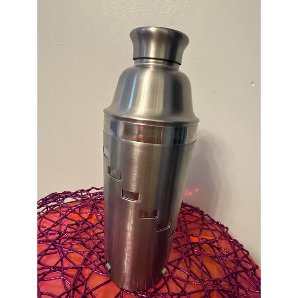 Oggi Other - OGGI STAINLESS STEEL Dial A Drink Cocktail Shaker MIXED MIXER 11" tall
